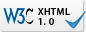 Valid XHTML 1.0 Transitional