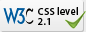 Valid CSS!